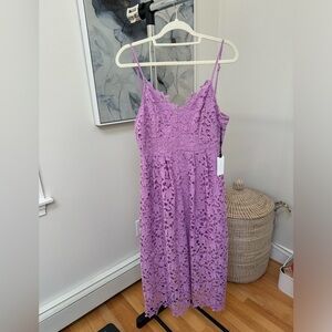 ASTR The Label Lace A Line Midi Dress, Size Medium